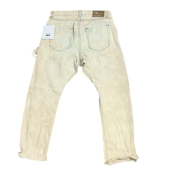 One Teaspoon Distressed Cropped Jeans(Size 28) - Picture 3 of 10